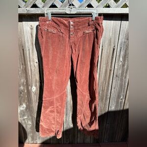 Free people cords button fly